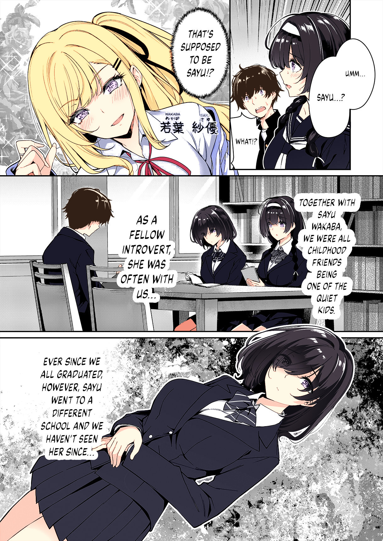 Hentai Manga Comic-A Story of the Asocial Couple And Gal Girls Sex Training-Read-3